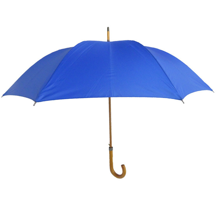 Umbrella Manufacturer Royal   Blue Color Straight Umbrella Accept Customization Logo Printing