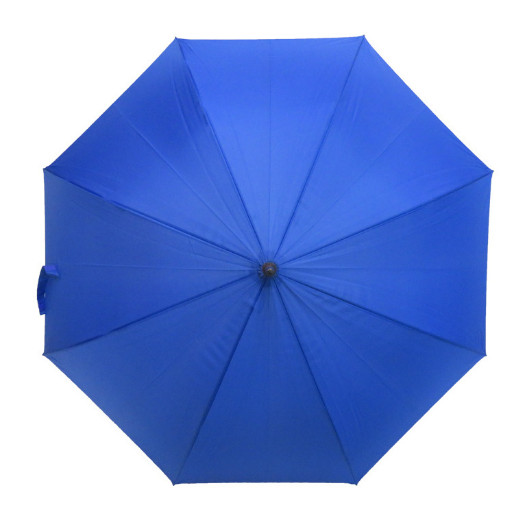 Umbrella Manufacturer Royal   Blue Color Straight Umbrella Accept Customization Logo Printing