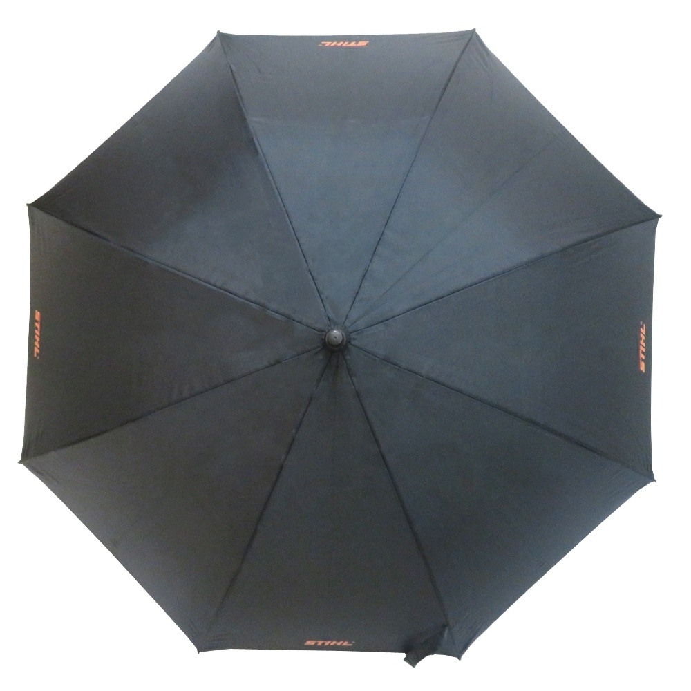 Black handle logo button support customized strong windproof sport umbrella golf size  umbrella