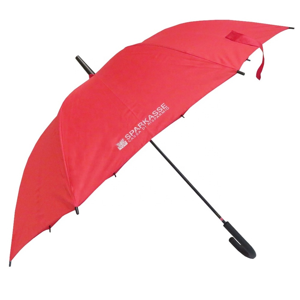 23 inch stick umbrella logo customized cheap umbrella for promotion