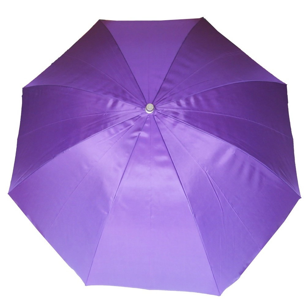 Violet solar panel outdoor umbrella beach