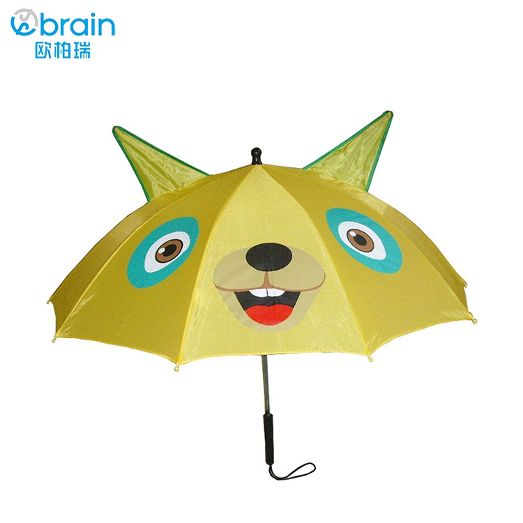 Wholesale Cute Carton Customized Child Kids Umbrella kids umbrella