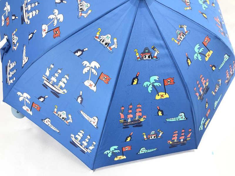 2022 Custom Water Magic Color Change Novelty Kid Umbrella For Uk Child