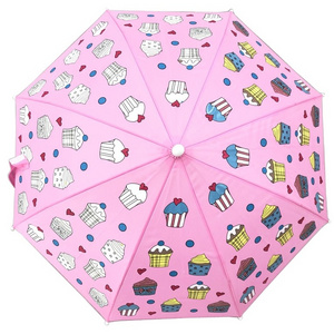 2022 Custom Water Magic Color Change Novelty Kid Umbrella For Uk Child