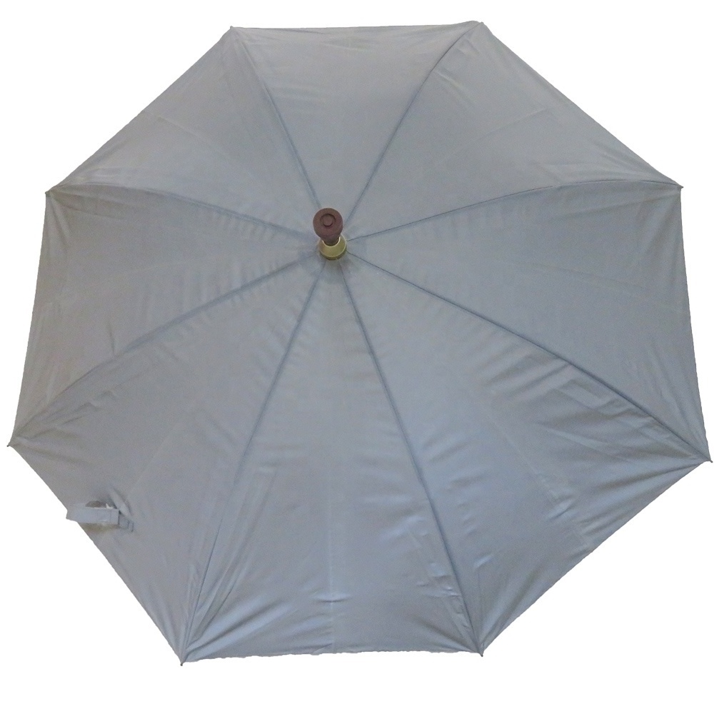 Reflective light walking stick rain umbrella for grandparents gift