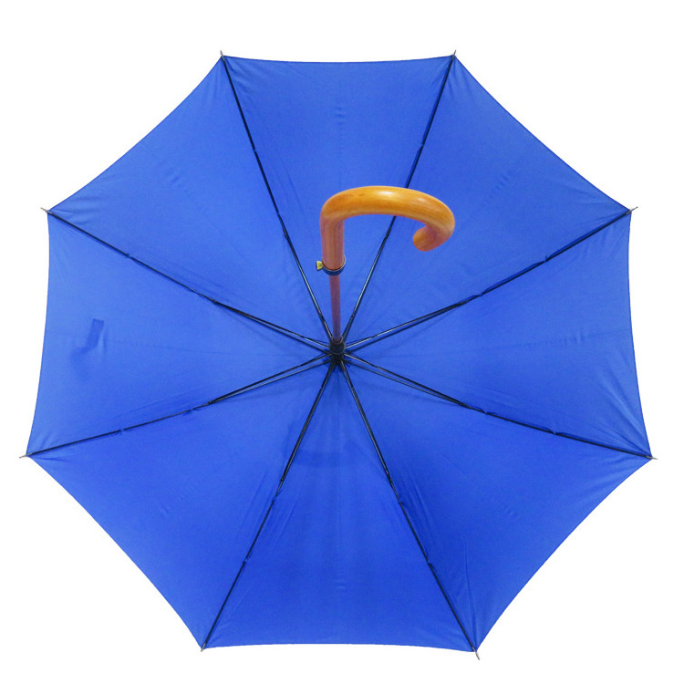 Umbrella Manufacturer Royal   Blue Color Straight Umbrella Accept Customization Logo Printing