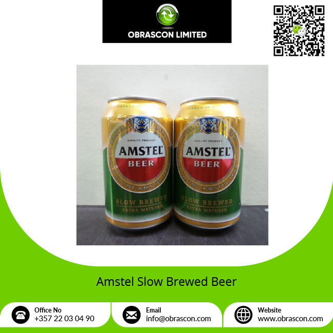 Supplier of Superior Quality Alcoholic Beverage Light Color Slow Brewed 5% Alcohol Beer at Genuine Market Price