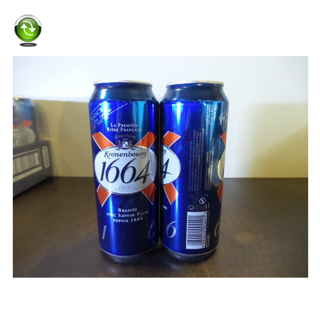 Top Selling 5% Alcohol Kronenbourg 1664 50cl Cans Beer