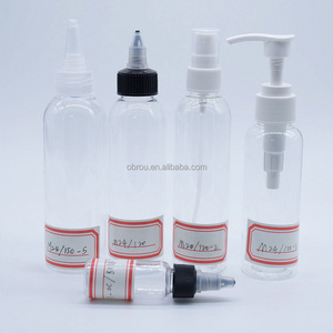 1oz 2oz 3oz 4oz 8oz16oz 32oz LDPE  twin neck twist screw lid pharmaceutical plastic squeeze mixture glue bottle