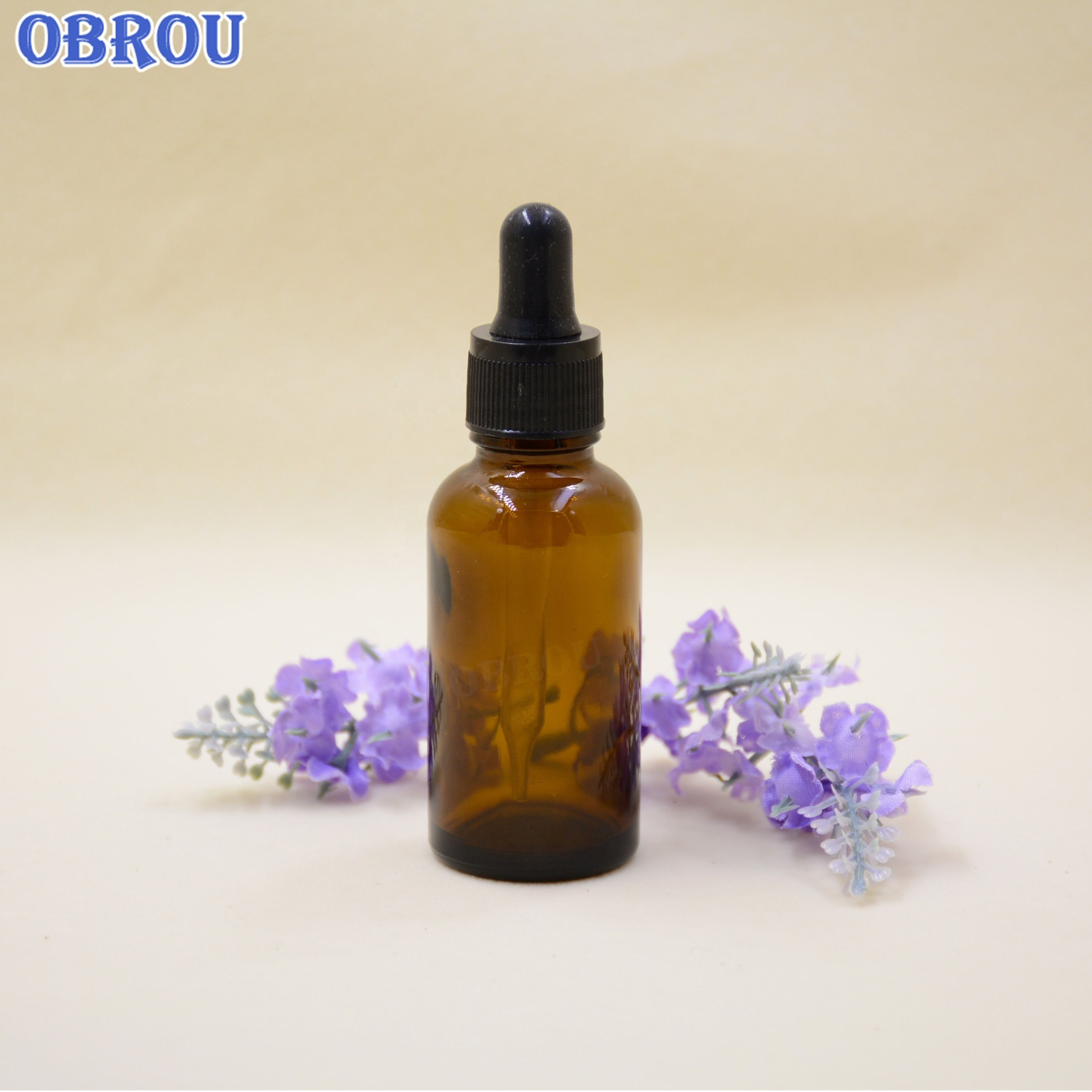 30ml essential oil bottle 15ml amber glass dropper bottle 10ml matte clear glass bottle with dropper for perfume