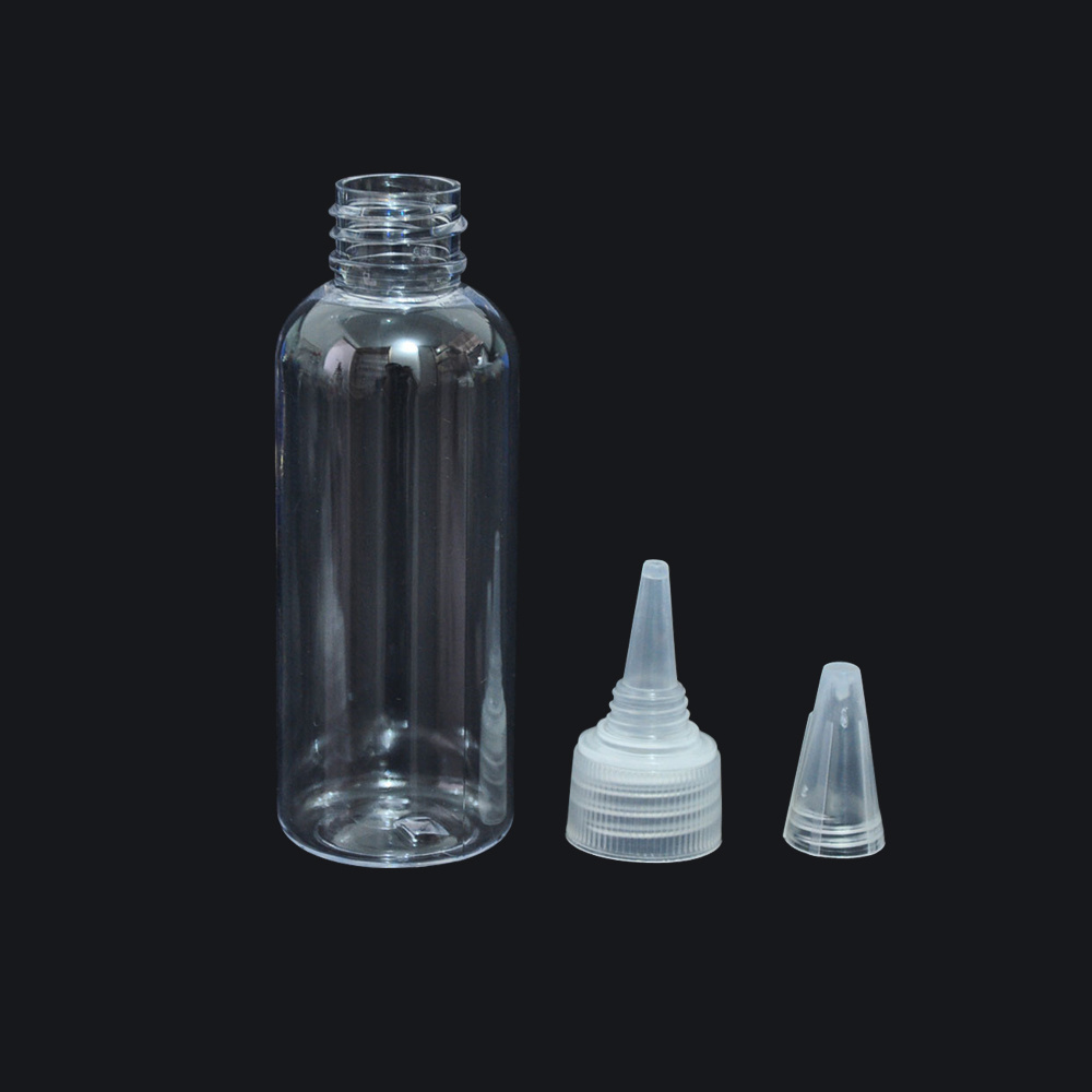 1oz 2oz 3oz 4oz 8oz16oz 32oz LDPE HDPE PE PET twin neck cap pharmaceutical plastic squeeze mixture bottle opener