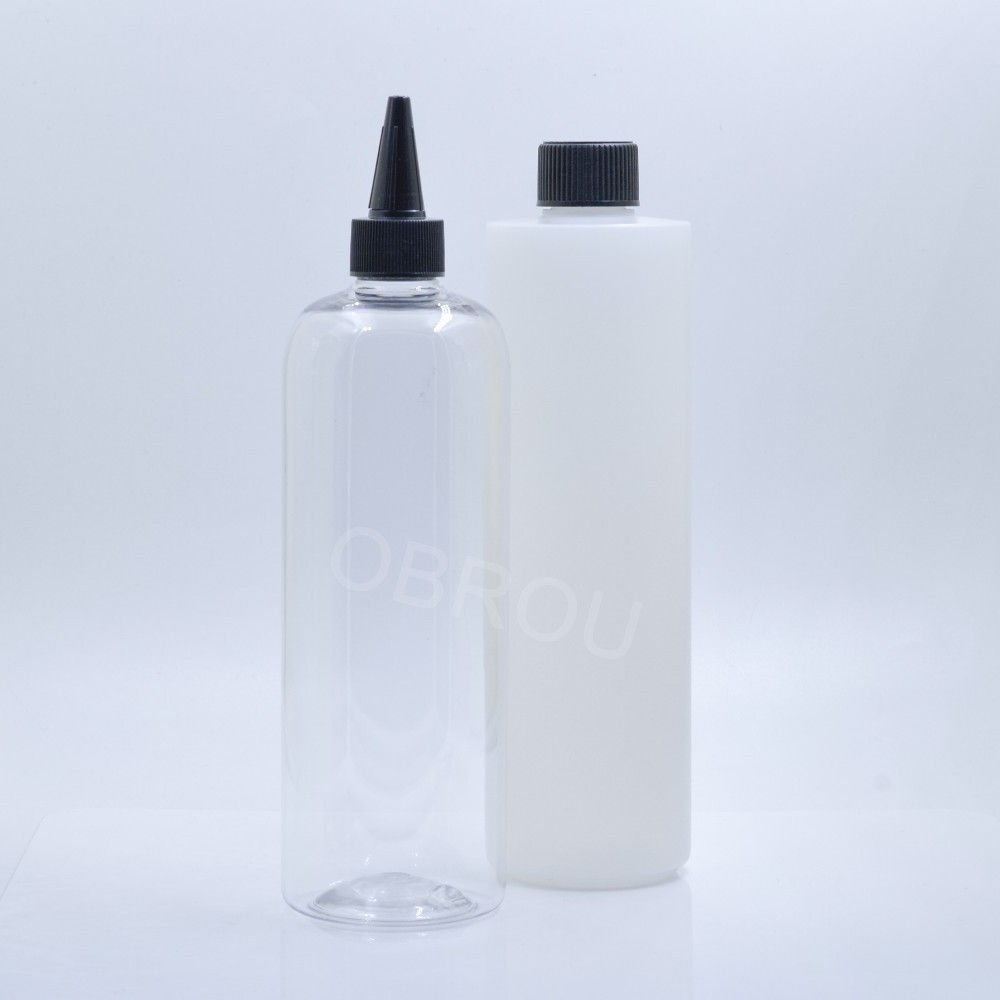 1oz 2oz 3oz 4oz 8oz16oz 32oz LDPE HDPE PE PET twin neck cap pharmaceutical plastic squeeze mixture bottle opener