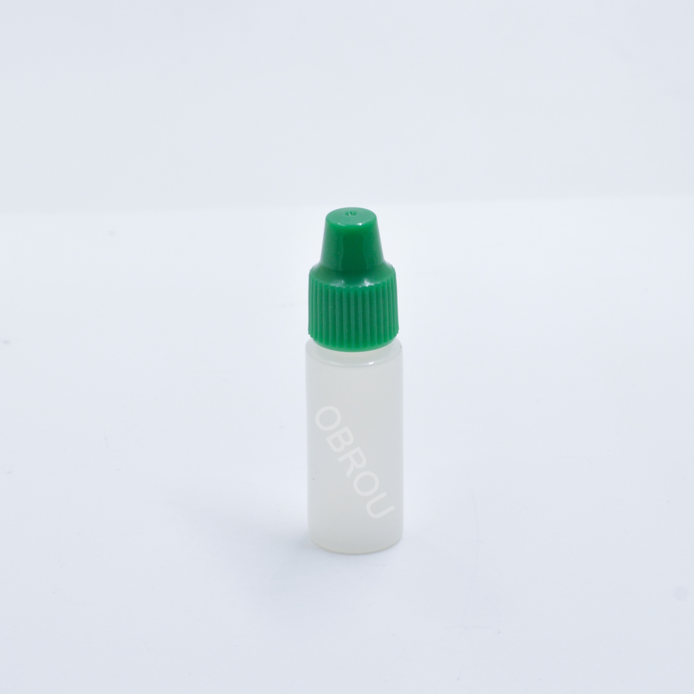 Wholesale 3ml small capacity PE squeeze glue plastic dropper bottle with screw cap