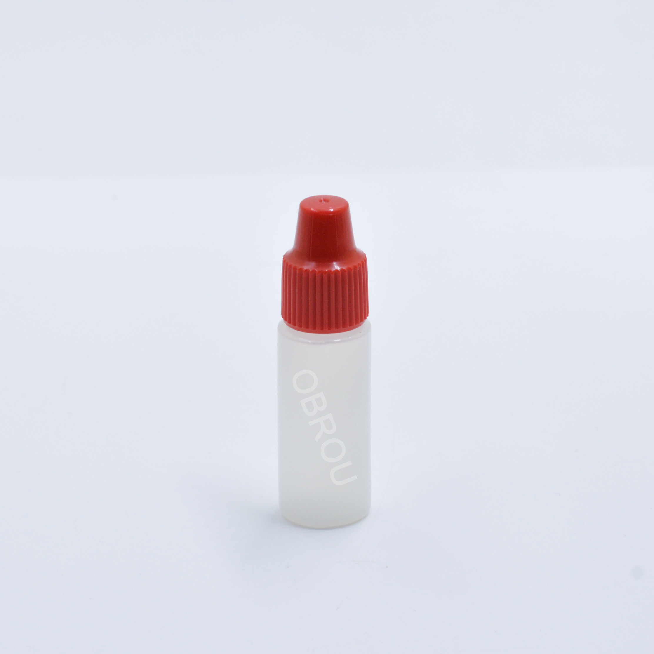 Wholesale 3ml small capacity PE squeeze glue plastic dropper bottle with screw cap