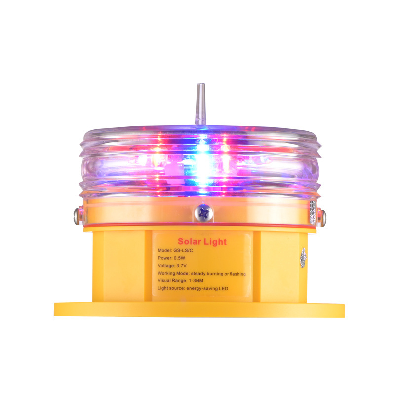 Good quality IALA marine pharos lighting/LED marine lamps/solar powered marine lanterns with range 1-3NM