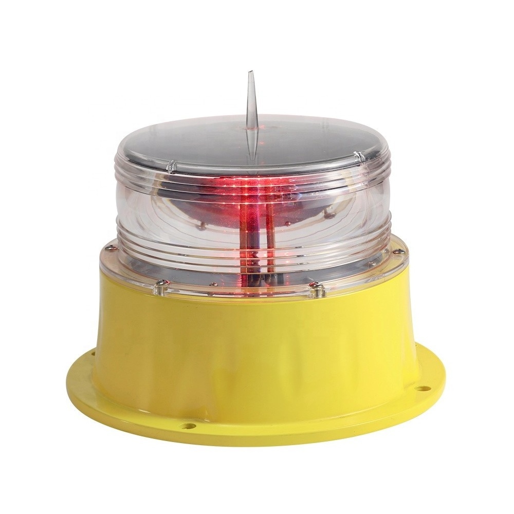 GS-MI-E medium intensity type B AWL aircraft warning light, external powered aviation obstruction light