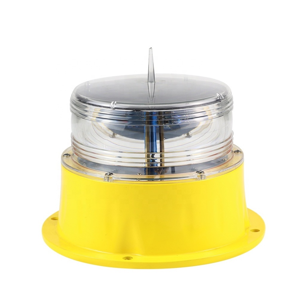 GS-LS/H Range 5 NM 350 IALA flash pattern Solar marine buoy lantern