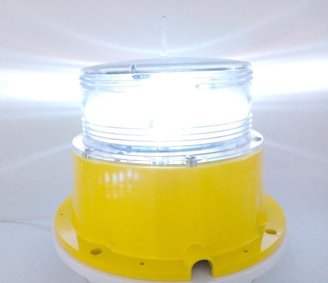 GS-LS/H Range 5 NM 350 IALA flash pattern Solar marine buoy lantern