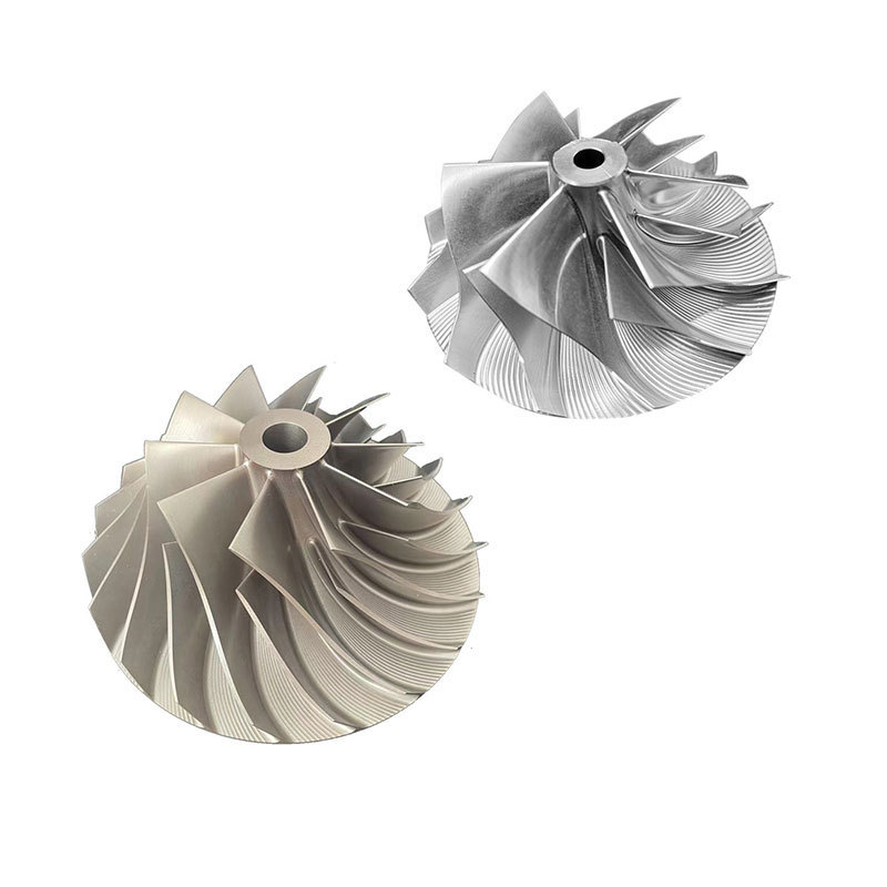 High Temperature Cnc Casting 825 725 Titanium Alloy 4 Axis 5 Axis Stainless Steel Gas Turbo Turbine Compressor Wheel Shaft