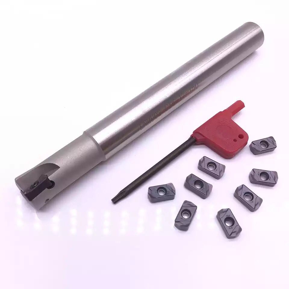 BIG STOCK !LNMU 0303 zer Indexable  Carbide Milling Insert As Fast Feed Milling Cutter For Steel Stainless Steel LNMU0303 ZER