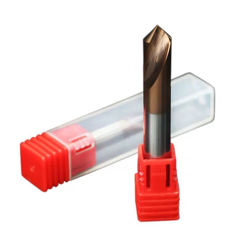 hrc45 hrc55 hrc65 4 flute carbide tool manufacturer processing stainless steel 45 degree chamfer endmill