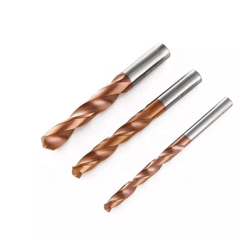 10%Discount HRC45 HRC55 2 Flute Wood Drill Bits Tungsten Cutting Drilling Tools Twist Carbide Drill Bit Set