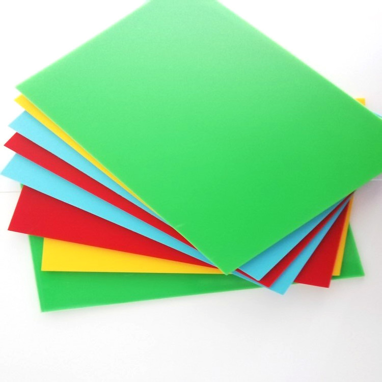 High Density 2.0mm Extruded Colored Natural Translucent Plastic PP Polypropylene Sheet / Board / Plate