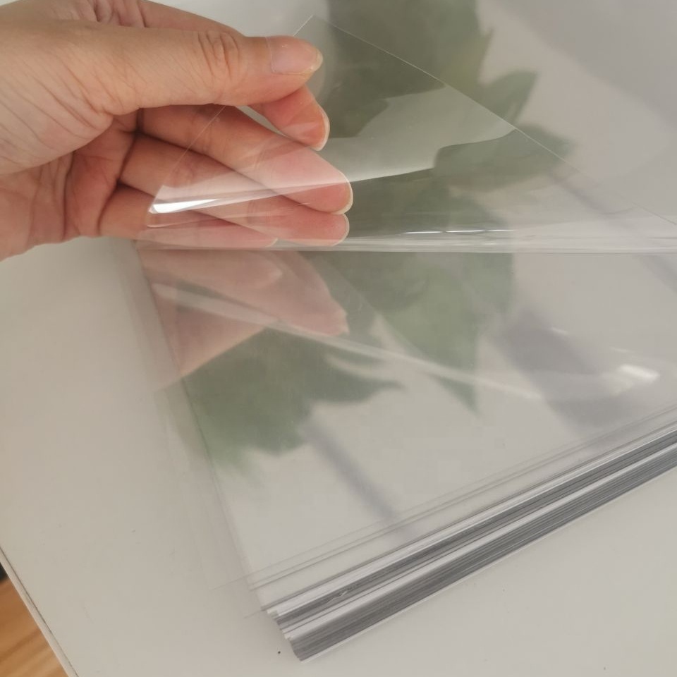 wholesale 300 micron plastic pet/bopet/petg sheet clear pet film roll