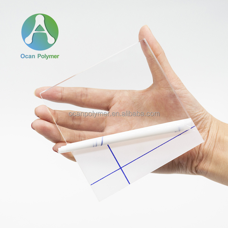 factory price 2mm 3mm 5mm acrylic panel clear transparent acrylic plastic sheet