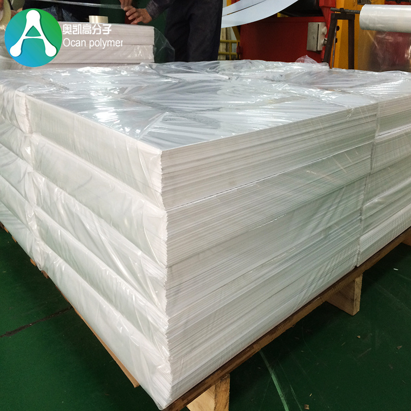 180 micron printing white matte pvc sheet for clock surface