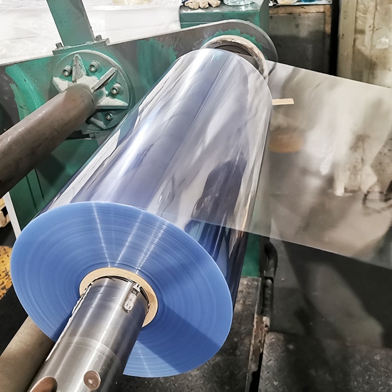 200 micron Transparent Thin Plastic Hard PVC Clear Film In Roll