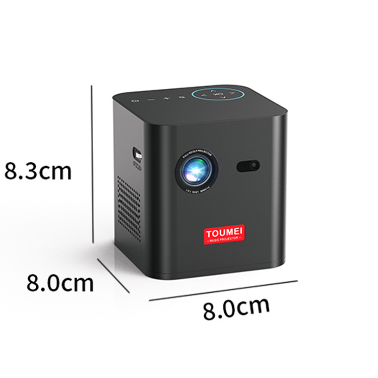 Toumei C1000 Mini Projetor for Home Theater Full HD 1080P 4K Cinema Portable Smart Android WiFi Video LED DLP Projector