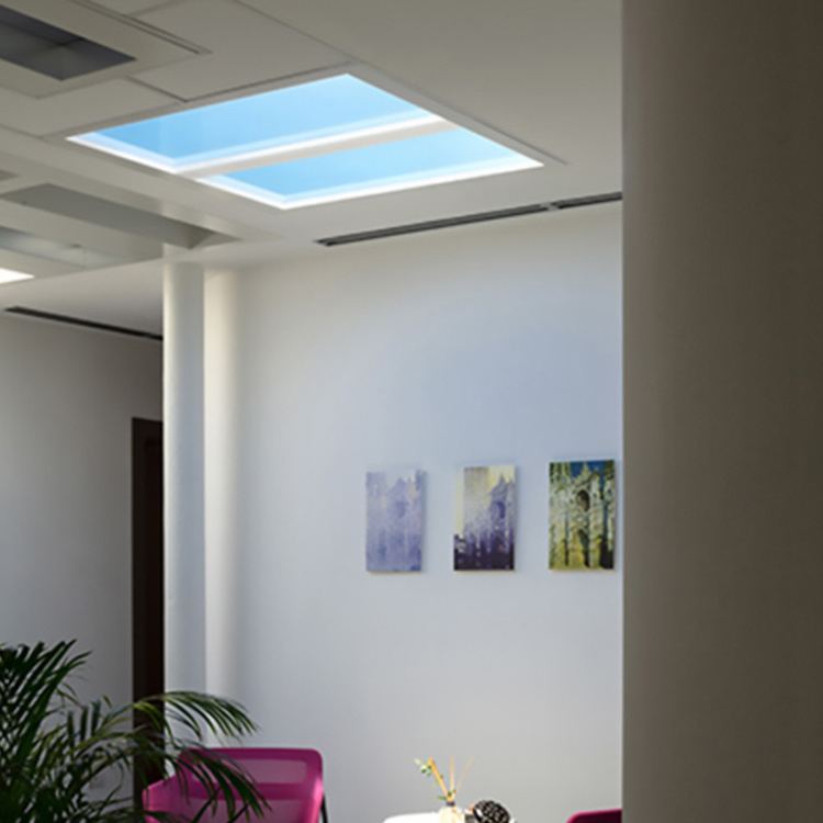 Artificial Skylight Indoor Roof Blue Sky LED Panel Lighting Fixture LED Blue Sky Light