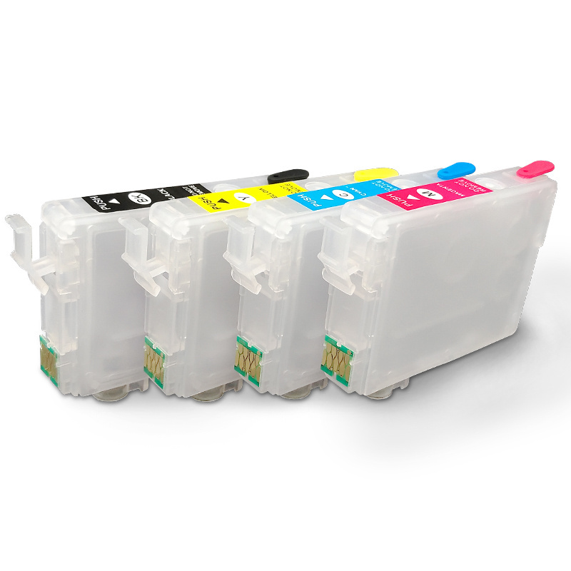 Ocbestjet T252XL T2521-T2524 252XL 252 Empty Refillable Ink Cartridge For Epson WF 7720 WF 3620 WF-3640 7610 WF-7620