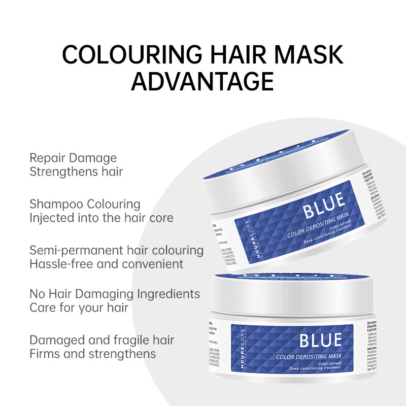 OCCA Private Label Customization Oem/Odm Hair Care Colour Conditioner Cruelty-Free Semi-Permanent Hair Dye Color Mask