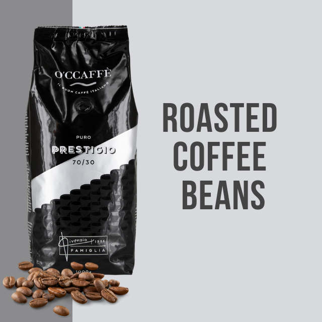 Italian Coffee Beans 70% Robusta 30% Arabica For Italian Coffee