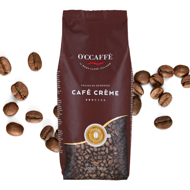 High Italian Quality Occaffe 1 kg Smooth And Mild Taste Ethiopian Coffee Beans For Coffee Shops