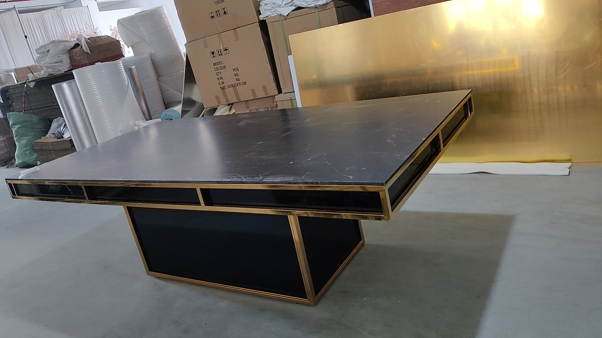 Black Acrylic Table