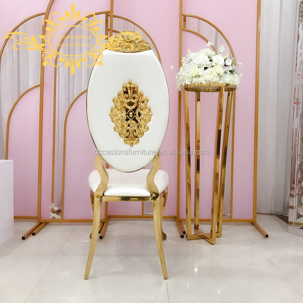 chairs for wedding reception throne chairs luxury wedding royal Hotel Events Dining Chairs Furniture