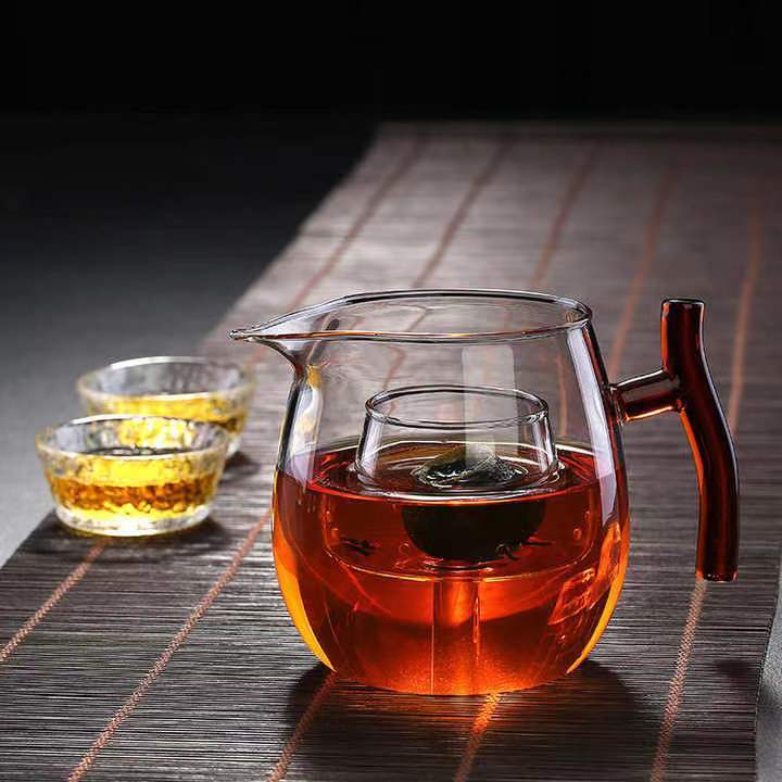 Hot selling Factory New product High Borosilicate Glass Teapot Blooming & Loose Leaf Teapot Set Stovetop Safe Tea Kettle