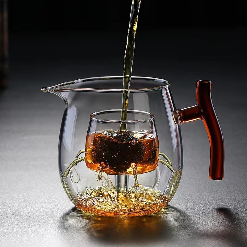 Hot selling Factory New product High Borosilicate Glass Teapot Blooming & Loose Leaf Teapot Set Stovetop Safe Tea Kettle