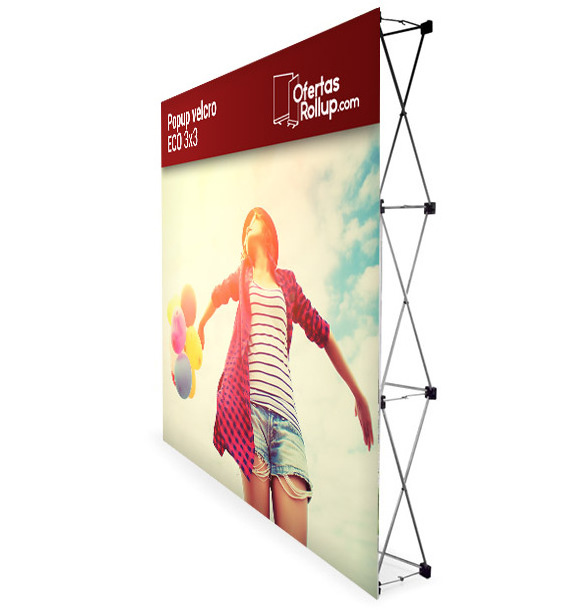 Magnetic Pop Up Display Stand Trade Show Backdrop Portable Banner Advertising Stands