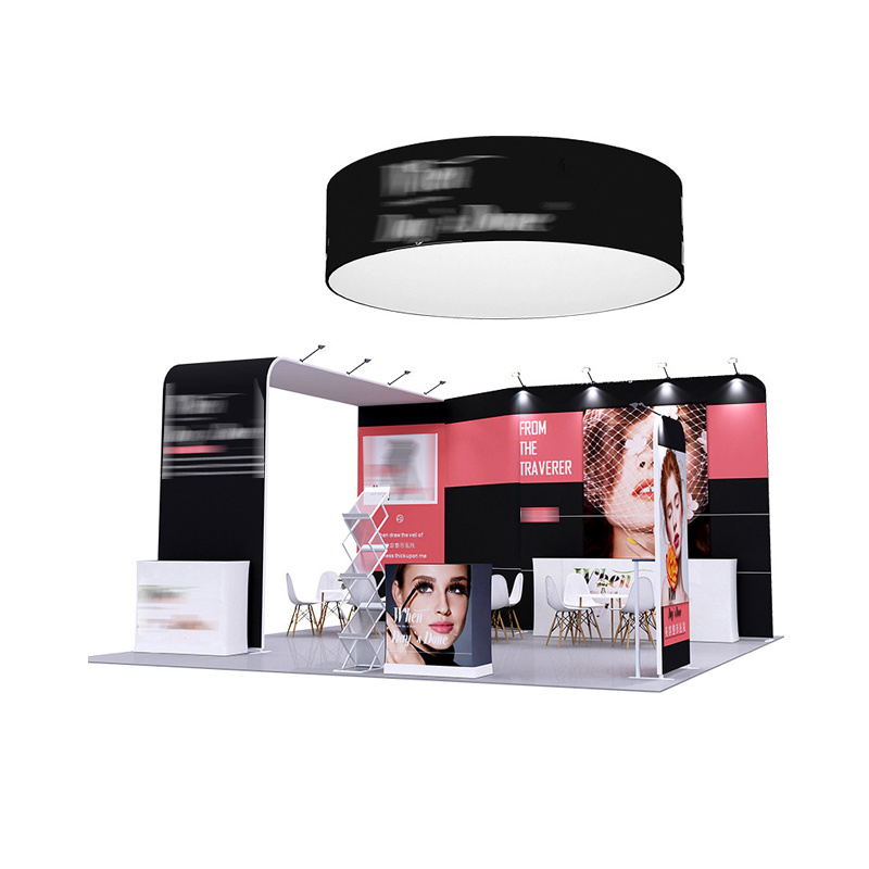 Hot sale new customized size display 3x3 exhibition booth solution