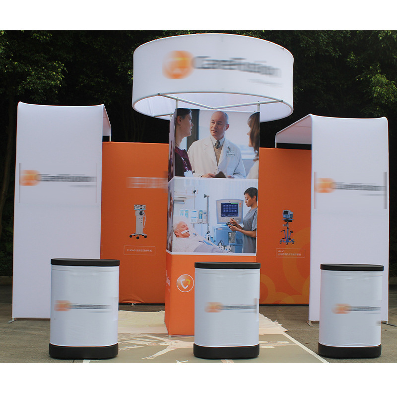 Hot sale new customized size display 3x3 exhibition booth solution