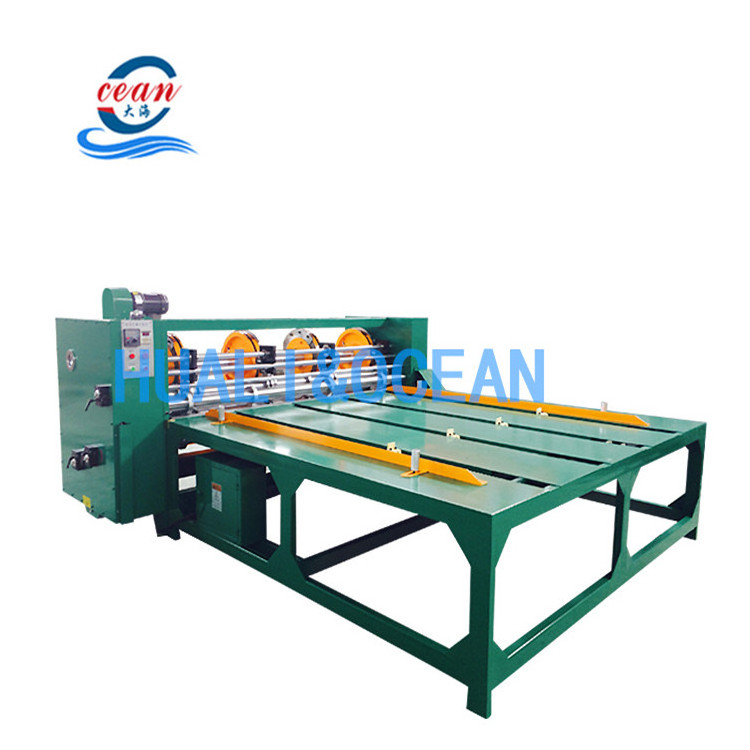 Ocean semi-automatic slotting machine for corrugated carton box making India price