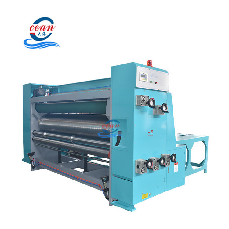 Packing Machine to printing cardboard for Sale Carton Box Making with Corrugated paperboard