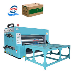 Packing Machine to printing cardboard for Sale Carton Box Making with Corrugated paperboard