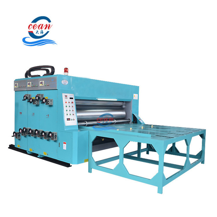 Packing Machine to printing cardboard for Sale Carton Box Making with Corrugated paperboard