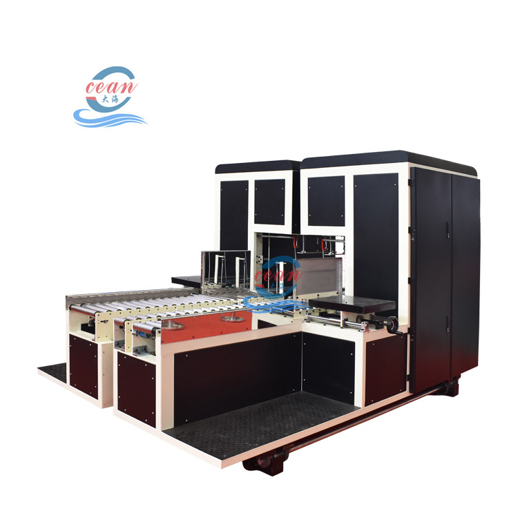 Hot popular sale PP strapping machine for boxes making with carton box manufacturing machine