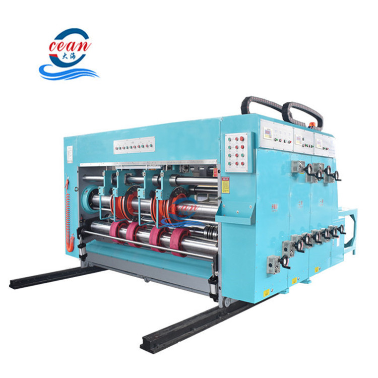 Packing Machine to printing cardboard for Sale Carton Box Making with Corrugated paperboard